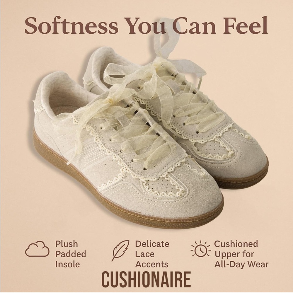 CUSHIONAIRE Belinda Women's Sneakers - Picture 4 of 6
